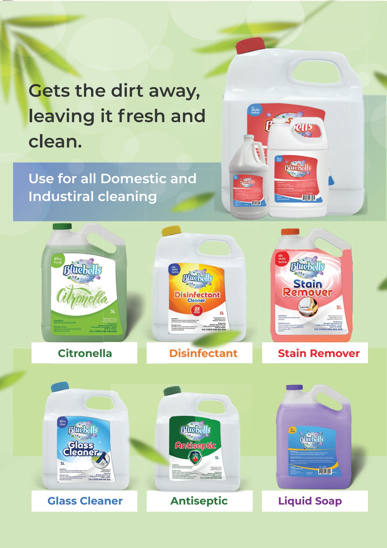 Catalogue products page